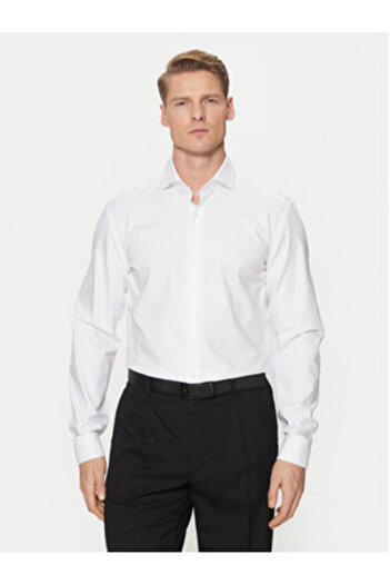 BOSS Men's Shirt 50543677 White