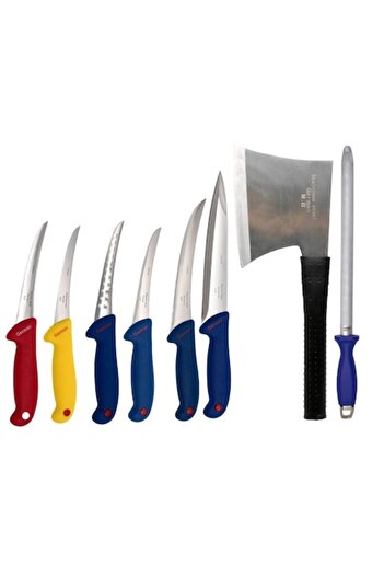 Rovitech Set 7 cutite profesionale macelarie