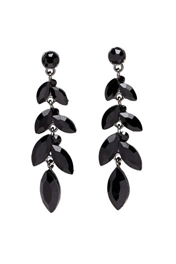 Avant-Garde Paris Leaf Drop Earrings