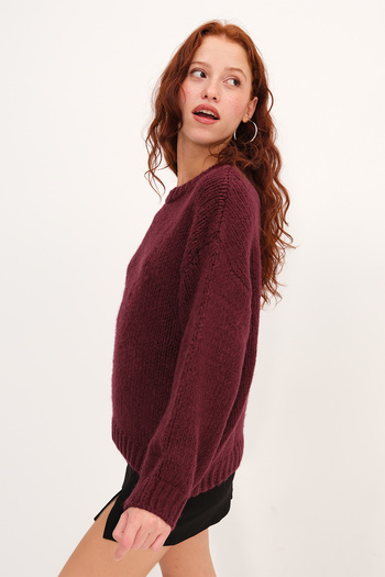 Addax Crew Neck Basic Knitwear Sweater K251091