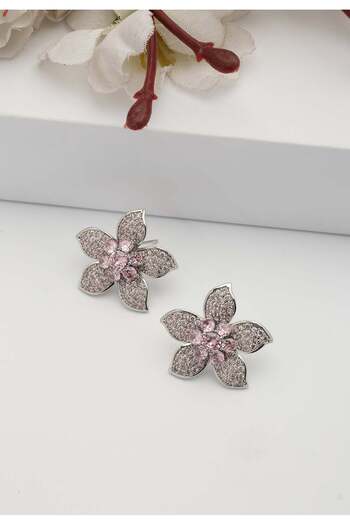 Avant-Garde Paris Dazzling Daisy Stud Earrings