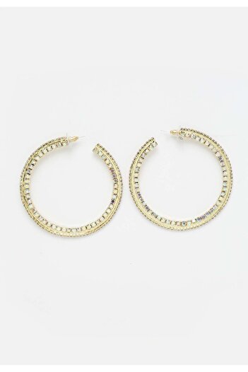 Avant-Garde Paris Gold Plated Big Hoop Earrings