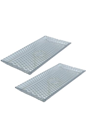 The comprehensive house 2-piece glass cake plate
