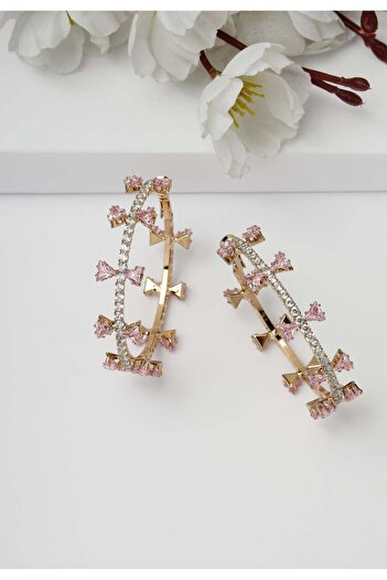 Avant-Garde Paris Gold-Coloured Bow Earrings