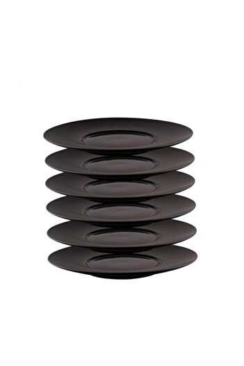 Culinaro Set of 6 gourmet porcelain plates Show 28cm
