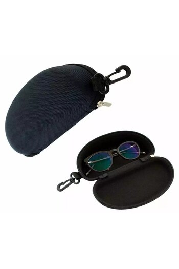 Bibilel Toc ochelari, Hardcase cu interior super soft, rezistenta la socuri si praf, Negru, RBT-BBL8115