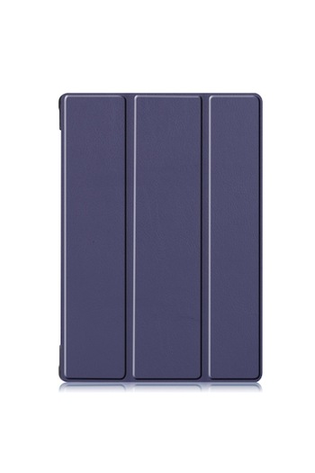Bibilel Husă tip carte pentru Samsung Galaxy Tab A8 10.5 inch, SM-X200 / SM-X205, piele, albastră