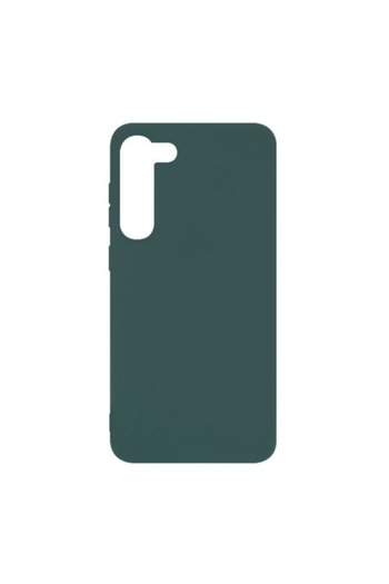 SOHO Case compatible with Samsung Galaxy S23 Plus, slim silicon bumper soft, Dark green