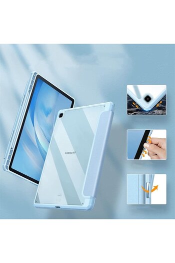 Bibilel Book-style case for Samsung Galaxy Tab S6 Lite 10.4 inch, Blue, MON-BBL6448