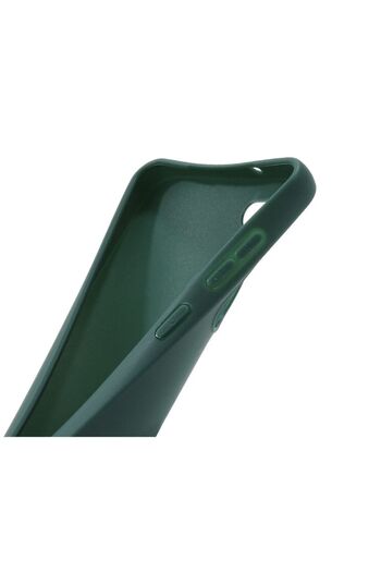 SOHO Case compatible with Samsung Galaxy S23 Plus, slim silicon bumper soft, Dark green