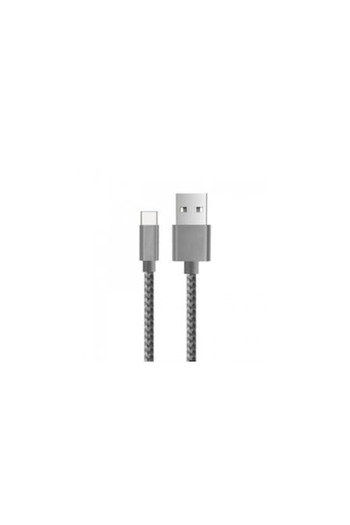 SOHO Charging Cable Type-C USB 3.1, 2M Length, Reinforced, Gray