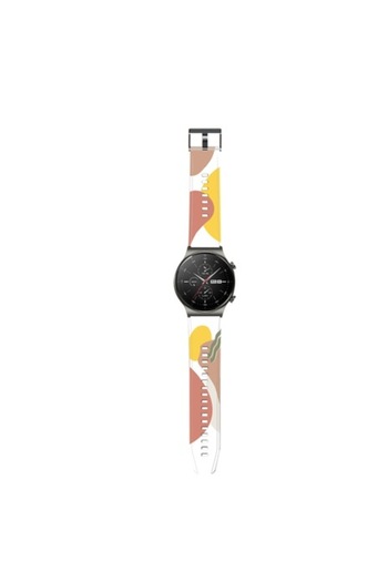 Autentic Silicone Strap for Huawei Watch GT2 PRO, Camo Bright Green