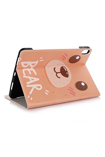 Bibilel Book-style case for iPad Pro 11 inch 2018 & 2020, leather, card pocket, Brown