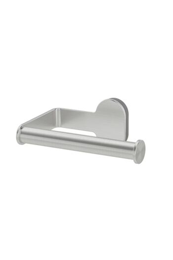 Bibilel Suport pentru rola de hartie igienica, suruburi ascunse, inox, Gri