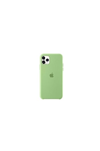 SOHO Apple Logo Case for iPhone 11, Silicone, Green