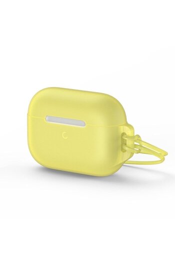 Baseus Let's Go Protective Case for Apple AirPods Pro, Silicone, Yellow