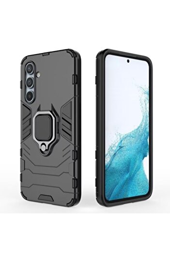 OEM Case for Samsung Galaxy A54 A546, OEM, Ring Tough Armor Kickstand, Black