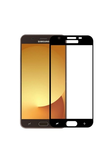 SOHO Tempered Glass Screen Protector, 9H Resistance, for Samsung J7 2018, Black