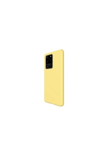 SOHO Soft silicone case for Samsung Galaxy S20, bumper, Yellow