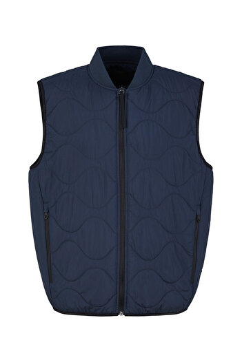 Tom Tailor Denim Ανδρικό Γιλέκο 1034447 Μπλε σκούρο