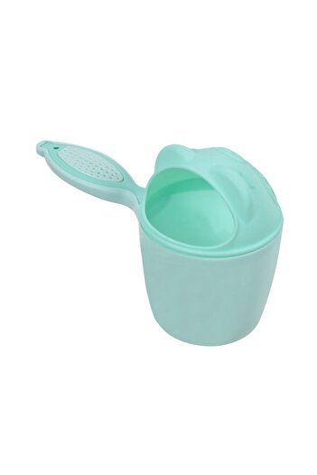 Bibilel Kids Recipient pentru baie bebelusi, cu sita de difuzarea inclusa, cu maner ergonomic, Verde
