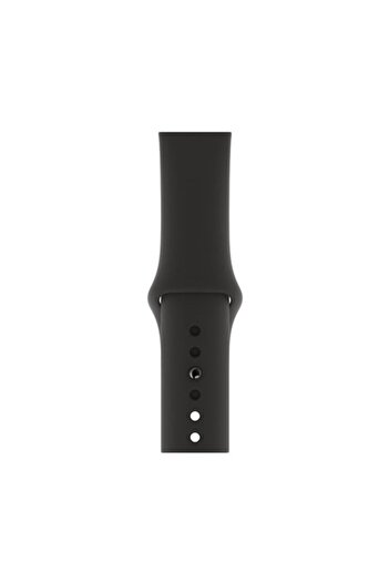 Bibilel Silicone Band for Apple Watch, 42/44 mm, Dark Gray