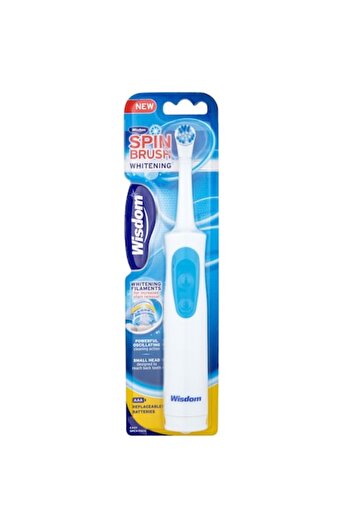 WISDOM Spin Brush Whitening Electric Toothbrush