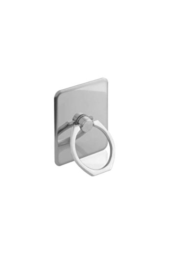 OEM Universal Support with Ring for Phone or Tablet, 360-Degree Rotation, Gray Color