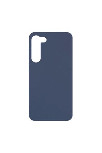 SOHO Case compatible with Samsung Galaxy S23, slim bumper made of soft silicone, Navy Blue