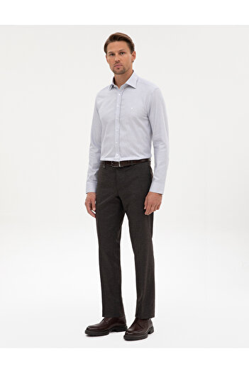 Pierre Cardin Kahverengi Slim Fit Kumaş Pantolon 50314543-VR029