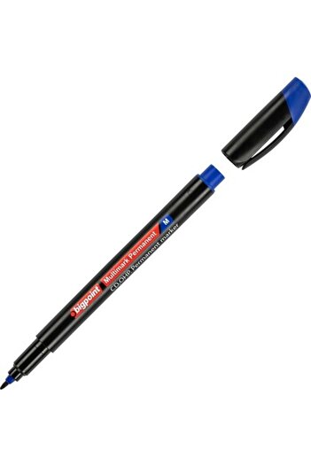 Bigpoint Ohp Permanent (Acetate) Pen m Blue 12'Li Box