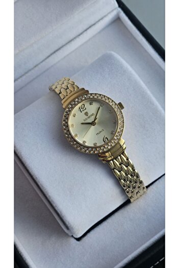 Raymond Rym-5037 Steel Women's Watch - 2 Years Warranty Gold