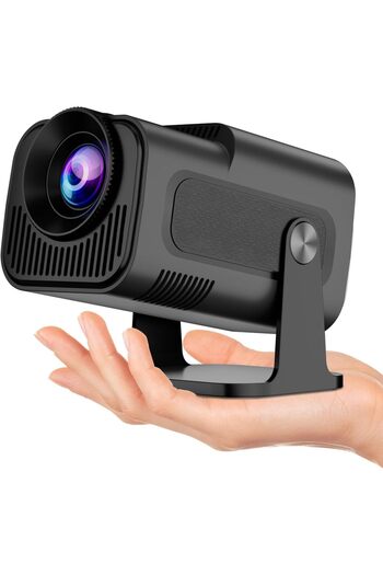 ZDSSY Smart 4K 1080P Projector With Built-in Apps, Wifi Bluetooth, Auto Keystone, Short Throw and 270 Adju