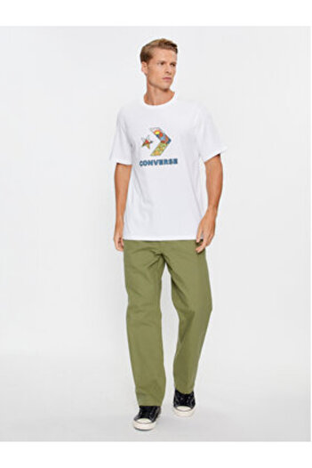 Converse Ανδρικό T-Shirt 10025280-A02 Λευκό