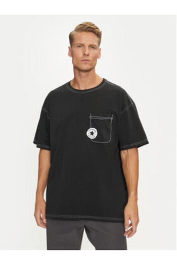 Converse Ανδρικό T-Shirt 10027256-A03 Μαύρο
