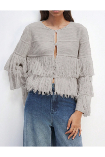 SHEIN sweater, gray