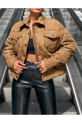 SHEIN jacket, brown