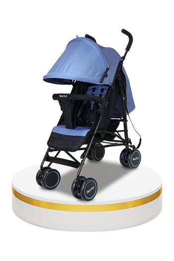 Nurtur Archer Baby/Kids Lightweight Travel Stroller 0 36 Months, Storage Basket, Detachable Bumper,