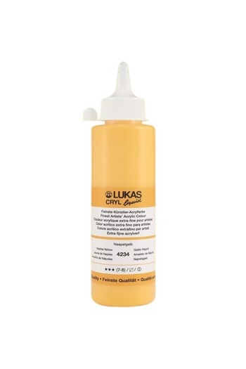 Lukas CRYL LIQUID 250ML NAPLES YELLOW