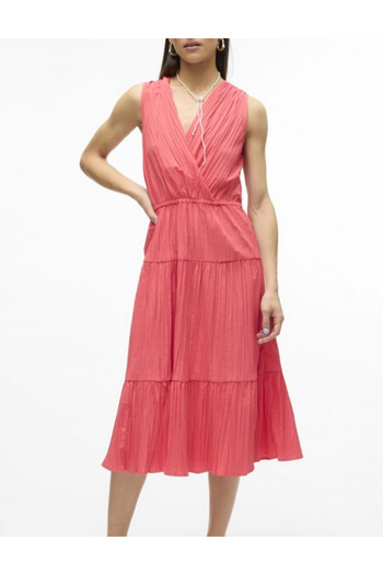 Vero Moda midi dress, red