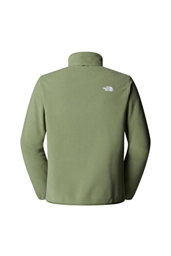 THE NORTH FACE Men's Glacier Full-Length Zip-Up Fleece Nf0A8D0Rbo91 Green-Xxxl