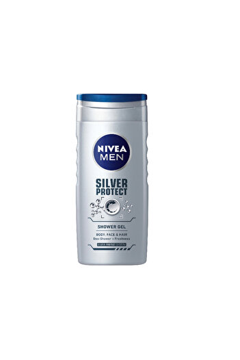 NIVEA Shower Gel Men Silver Protect, 500 ml