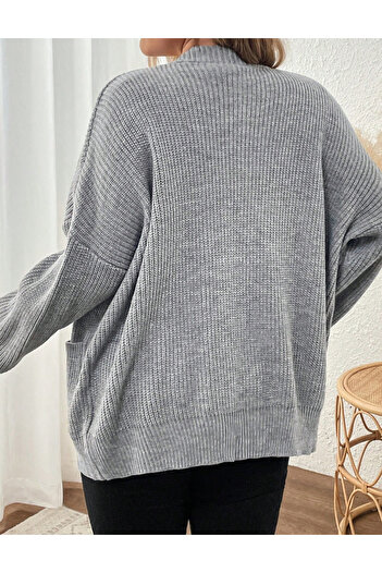 SHEIN Curve+ cardigan, grey