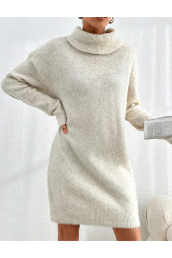 SHEIN mini dress, cream
