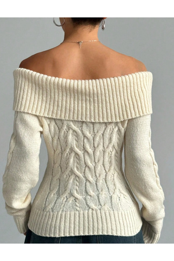 SHEIN sweater, cream