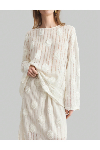 SHEIN set, cream