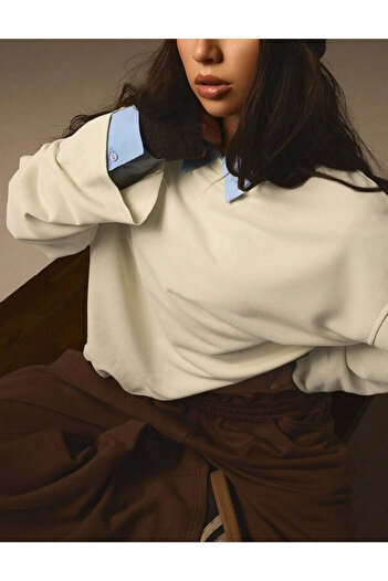 SHEIN blouse, cream