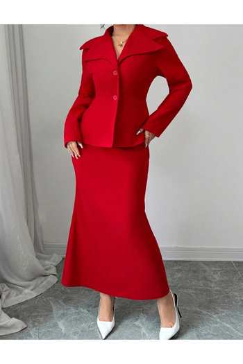 SHEIN outfit, red