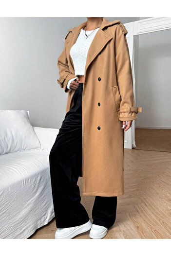 SHEIN coat, brown