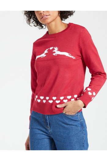 ONLY sweater, red